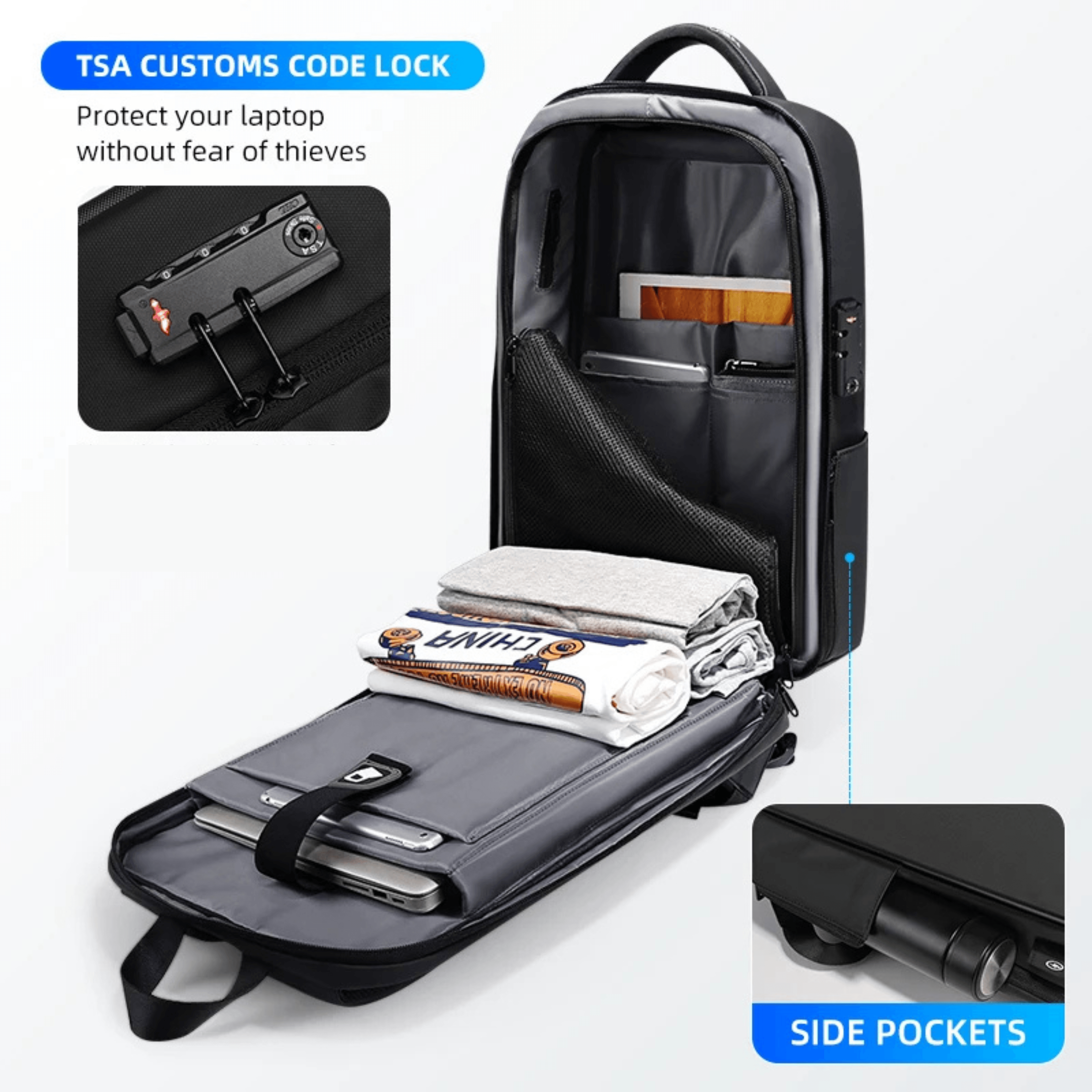 Anti-theft Waterproof Backpack